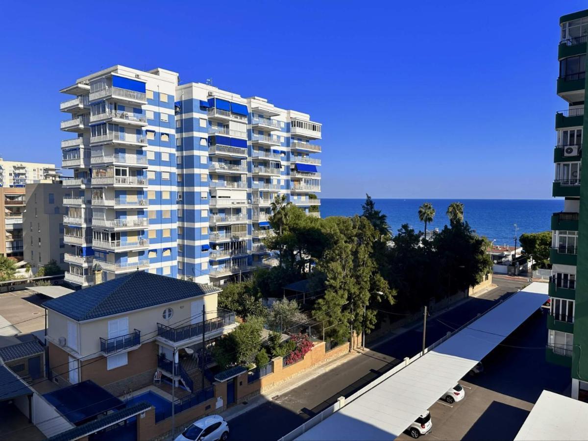 Piso A Pie De Playa Con Piscina Y Vistas Al Mar Leilighet Benicàssim Eksteriør bilde