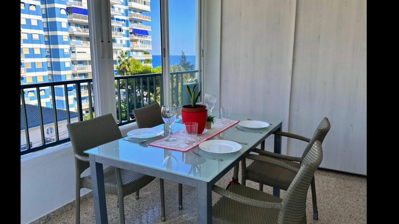Piso A Pie De Playa Con Piscina Y Vistas Al Mar Leilighet Benicàssim Eksteriør bilde